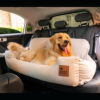 Travel Bolster Safety Medium Large Dog Car Back Se