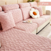 Full Wrap Soft Fleece Stretch Couch Cover