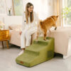 Non-slip All-season Extra Wide Portable Dog Stairs