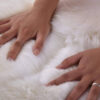 Long Plush Soft Irregular Cashmere Rug – Cozy Comf