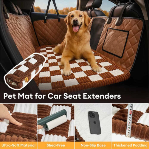 Premium Faux Leather Water-repellent Hammock Dog C