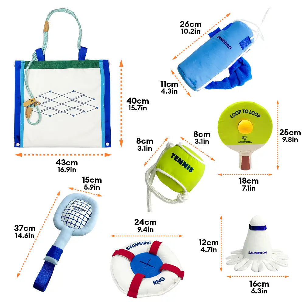 Beach Fun Series Ball Educational Interactive Dog