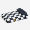 Handmade Plush Chessboard Orthopedic Support Dog B