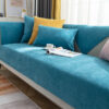 Vermilion Comfortable Chenille Sofa Protective Cou