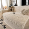 Bowknot Jacquard Plush Multifunctional Sofa Blanke