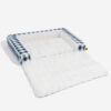 Classic Plaid Ergonomic Calming Dog Bed - Expandab