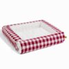 Classic Plaid Ergonomic Calming Dog Bed - Expandab