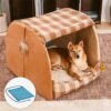 Classical Plaid House Orthopedic Dog Bed - Retreat