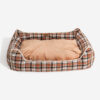 Classical Retro Plaid Removable Bolster Calming Do