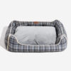 Classical Retro Plaid Removable Bolster Calming Do