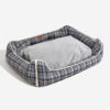 Classical Retro Plaid Removable Bolster Calming Do