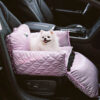 Cloud Luxury Quilted Dog Car Seat Booster Bed