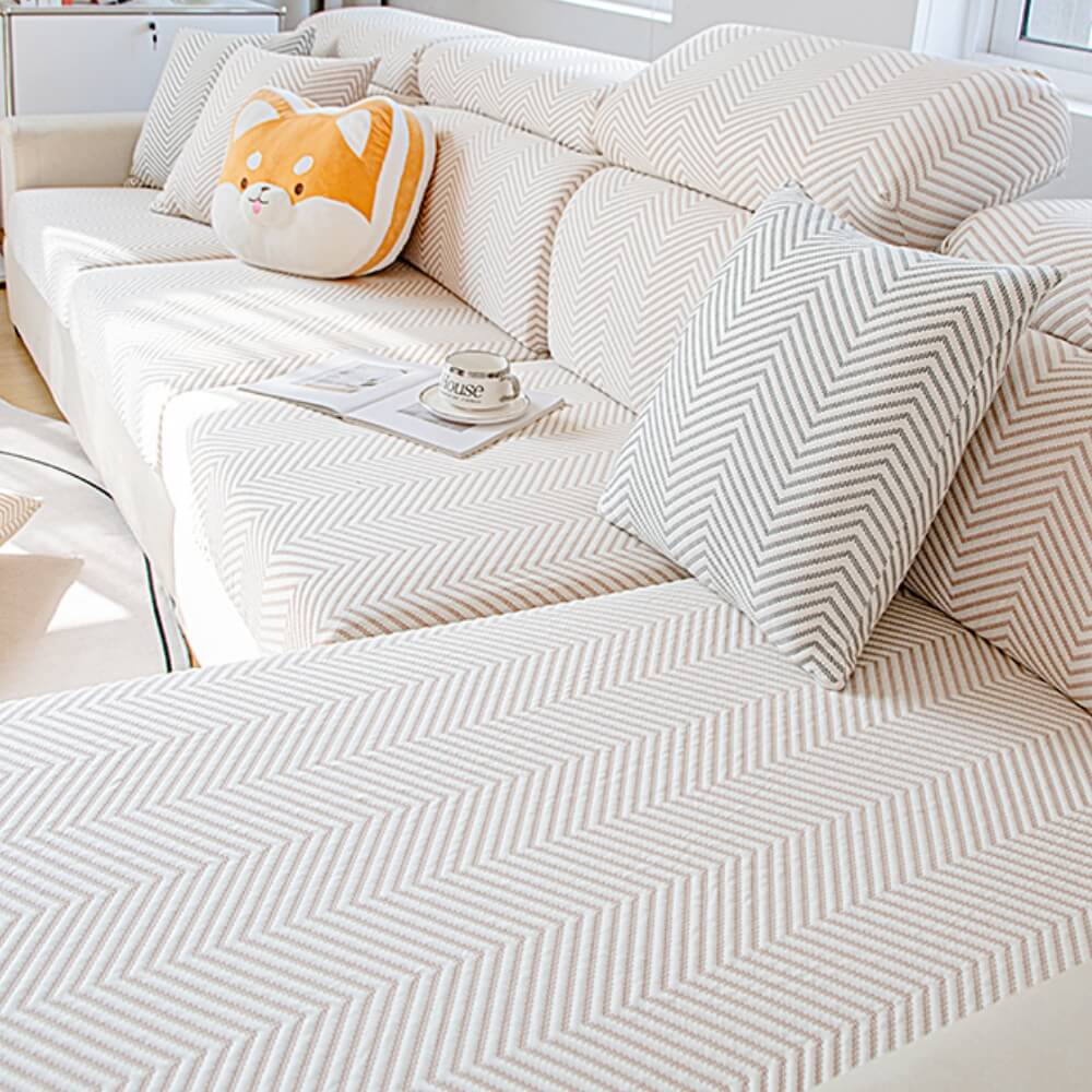 Cooling Ice Silk Stretch Full Wrap Sofa Protection
