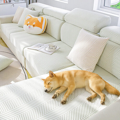 Cooling Ice Silk Stretch Full Wrap Sofa Protection