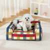 Cotton Canvas Fabric Breathable Scratch-Resistant 