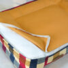 Cotton Canvas Fabric Breathable Scratch-Resistant 