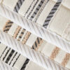 Cozy Chenille Striped Plush Sofa Protector Pet Mat