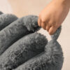 Creamy Plush Super Large Donut Human Dog Bed - Cud