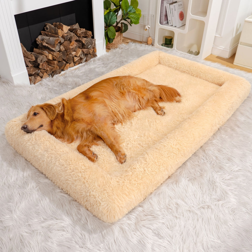Luxury Super Large Sleep Deeper Oval Bed Human Dog