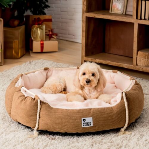 Playful Pull Rope Pet Bed Adjustable Chew-Resistan
