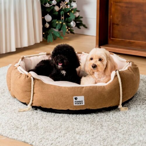 Playful Pull Rope Pet Bed Adjustable Chew-Resistan