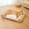 Deluxe Flannel Double-Layer Orthopedic Dog Sofa Be