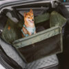 Extra Stable Travel Waterproof Dog Car Back Seat E