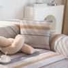 Classic Natural Cotton Linen Breathable Couch Cove
