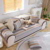 Classic Natural Cotton Linen Breathable Couch Cove