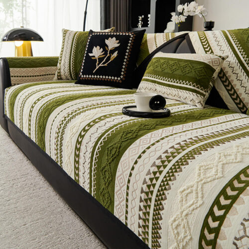 Colorblock Woven Suede Soft Skin-Friendly Anti-Ski