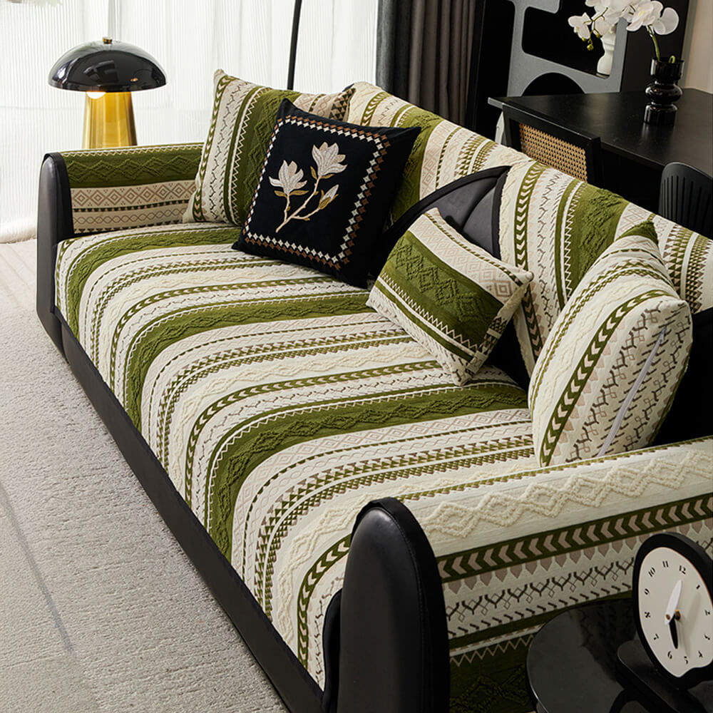 Colorblock Woven Suede Soft Skin-Friendly Anti-Ski