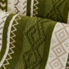 Colorblock Woven Suede Soft Skin-Friendly Anti-Ski