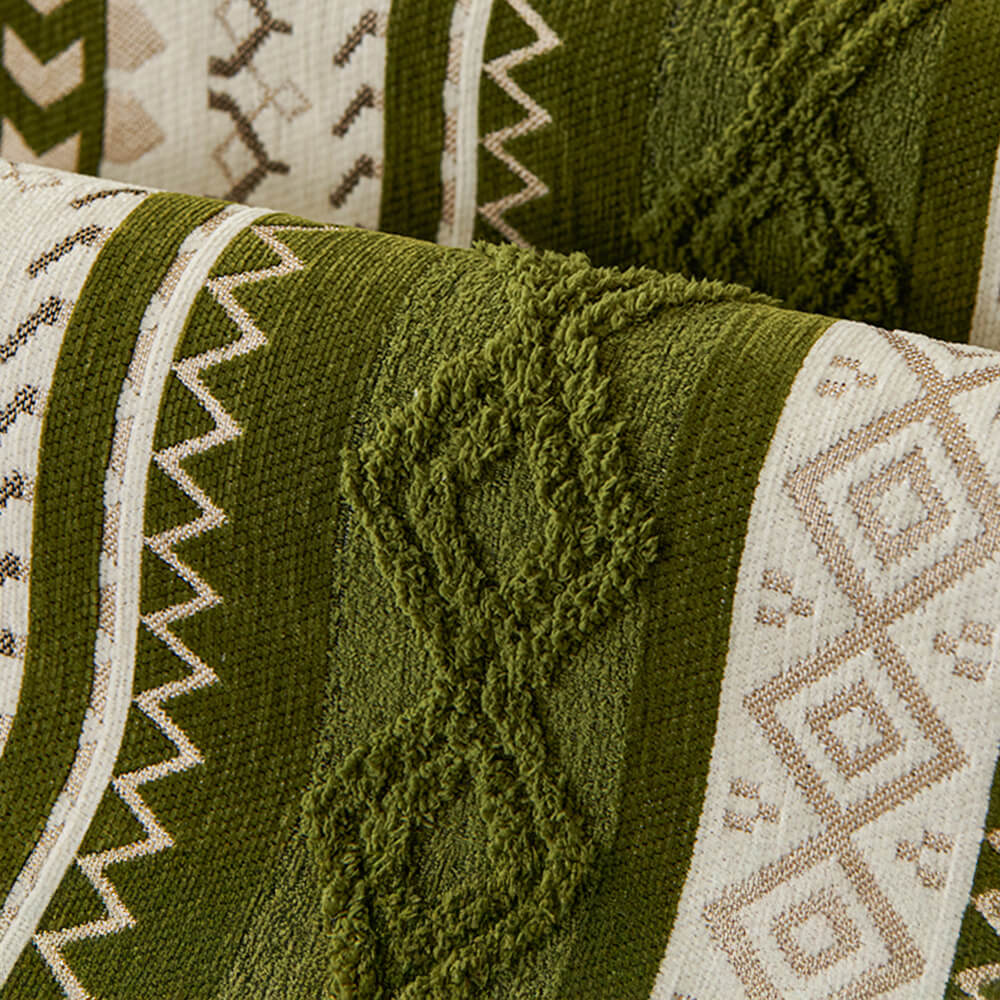 Colorblock Woven Suede Soft Skin-Friendly Anti-Ski