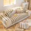 Cotton Linen Stripe Anti-scratch Furniture Protect