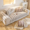 Cotton Linen Stripe Anti-scratch Furniture Protect