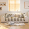 Cotton Linen Stripe Anti-scratch Furniture Protect