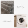 Cream Chenille Textured Pet-Friendly Anti-Scratch 