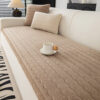 Creamy Soft Breathable Lambskin Couch Cover