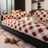 Diamond Chenille Scratch-resistant Sofa Protection