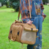 Expandable Large-Space Single Shoulder Handbag Tra
