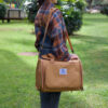 Expandable Large-Space Single Shoulder Handbag Tra