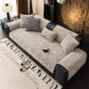 Irregular Tree Pattern Thick Chenille Couch Cover