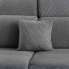 Wave Jacquard Sofa Stretch Anti-Slip Full Wrap Mag