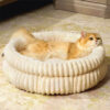 Minimalism Round Warm Milk Velvet Faux Rabbit Fur