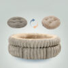 Minimalism Round Warm Milk Velvet Faux Rabbit Fur