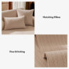Minimalist Water-resistant Wheat Stripe Design Che