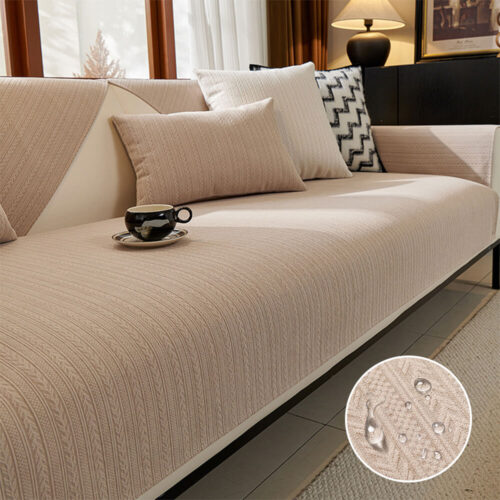 Minimalist Water-resistant Wheat Stripe Design Che
