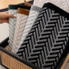 Modern Chic Herringbone Chenille Anti-scratch Non-