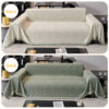 Modern Minimalist Chenille Full Coverage Anti-Cat 