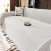Premium Herringbone Chenille Fringe Full Coverage
